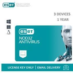 Phần mềm Eset NOD32 Anti-Virus (3 User, 1 Year) (EAV-3U1Y)  